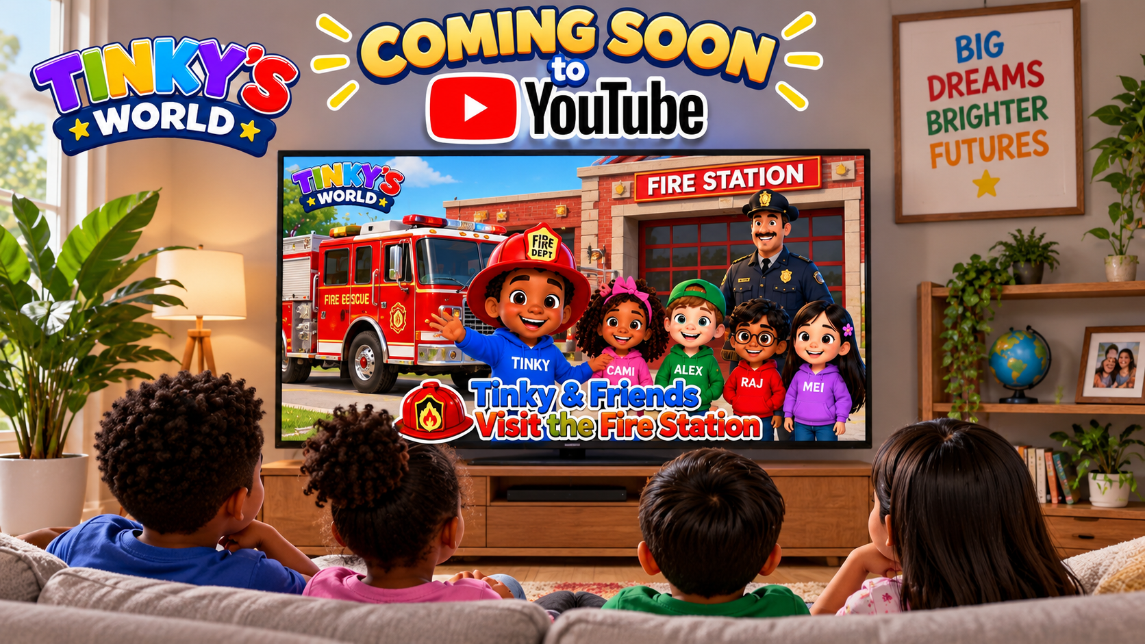 Tinky and friends coming soon to YouTube